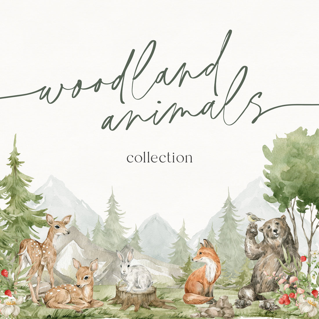 Woodland Animals