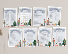  Blue Nutcracker Baby Shower Games Printable