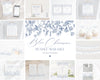 Blue Chinoiserie Wedding Seating Chart Cards Printable Template