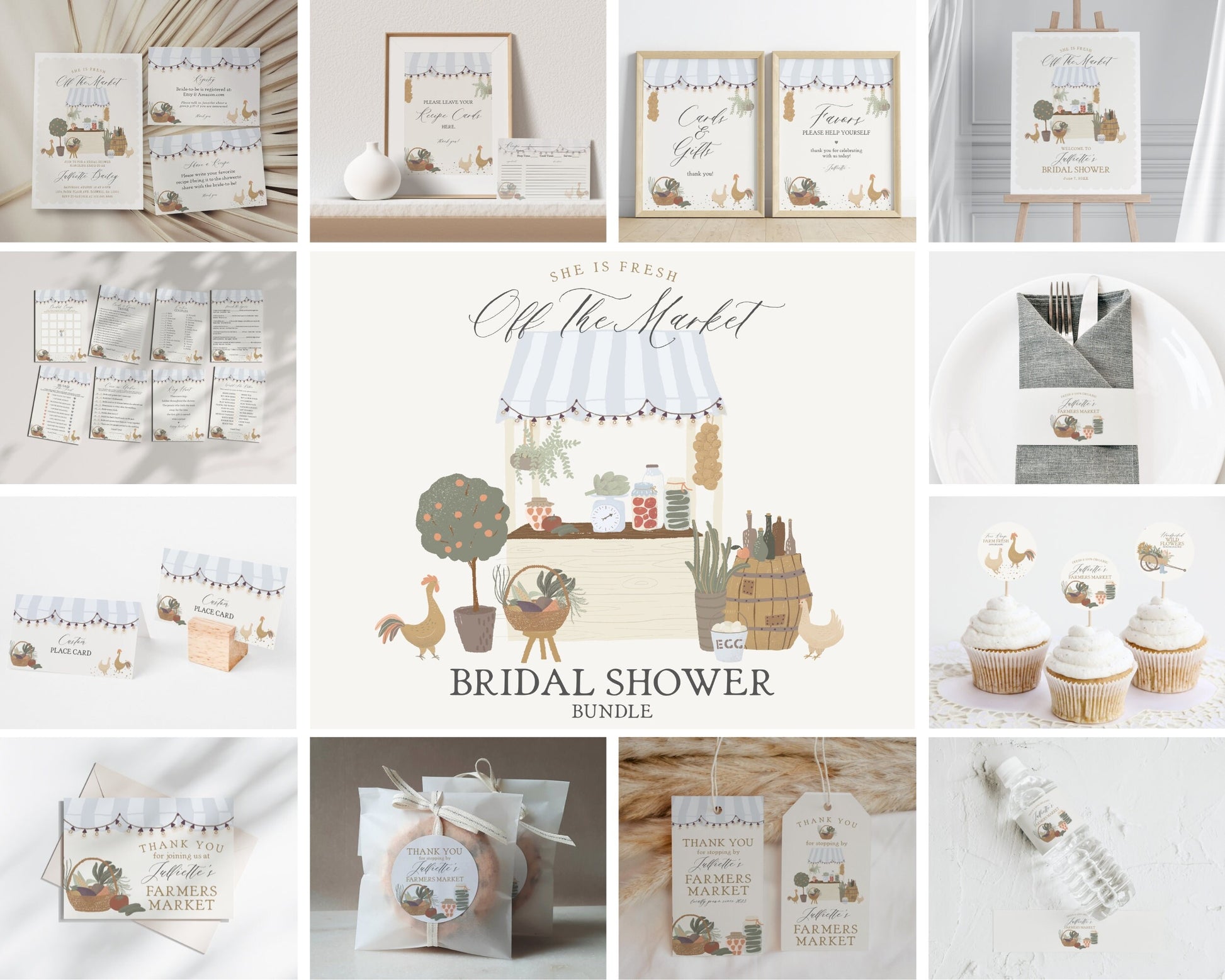 blue-farmers-market-bridal-shower-printable-bundle-wilde-peach-party for Bridal Shower Decor Free Printables Blue Farmers Market Bridal Shower Printable Bundle – Wilde Peach Party for Bridal Shower Decor Free Printables