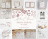 Fall Toile Bridal Shower Bundle Printable Template, Autumn Burgundy Chinoiserie Bridal Shower September October Wedding French Toile De Jouy