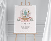  Pastel Pink Nutcracker Custom Sign Printable Template