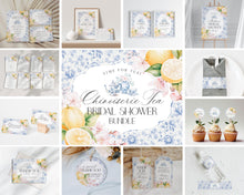  Blue Chinoiserie Tea Bridal Shower Printable Bundle, High Tea Party for Bridesmaids Bridal Tea, Blue Willow Toile English Garden Party