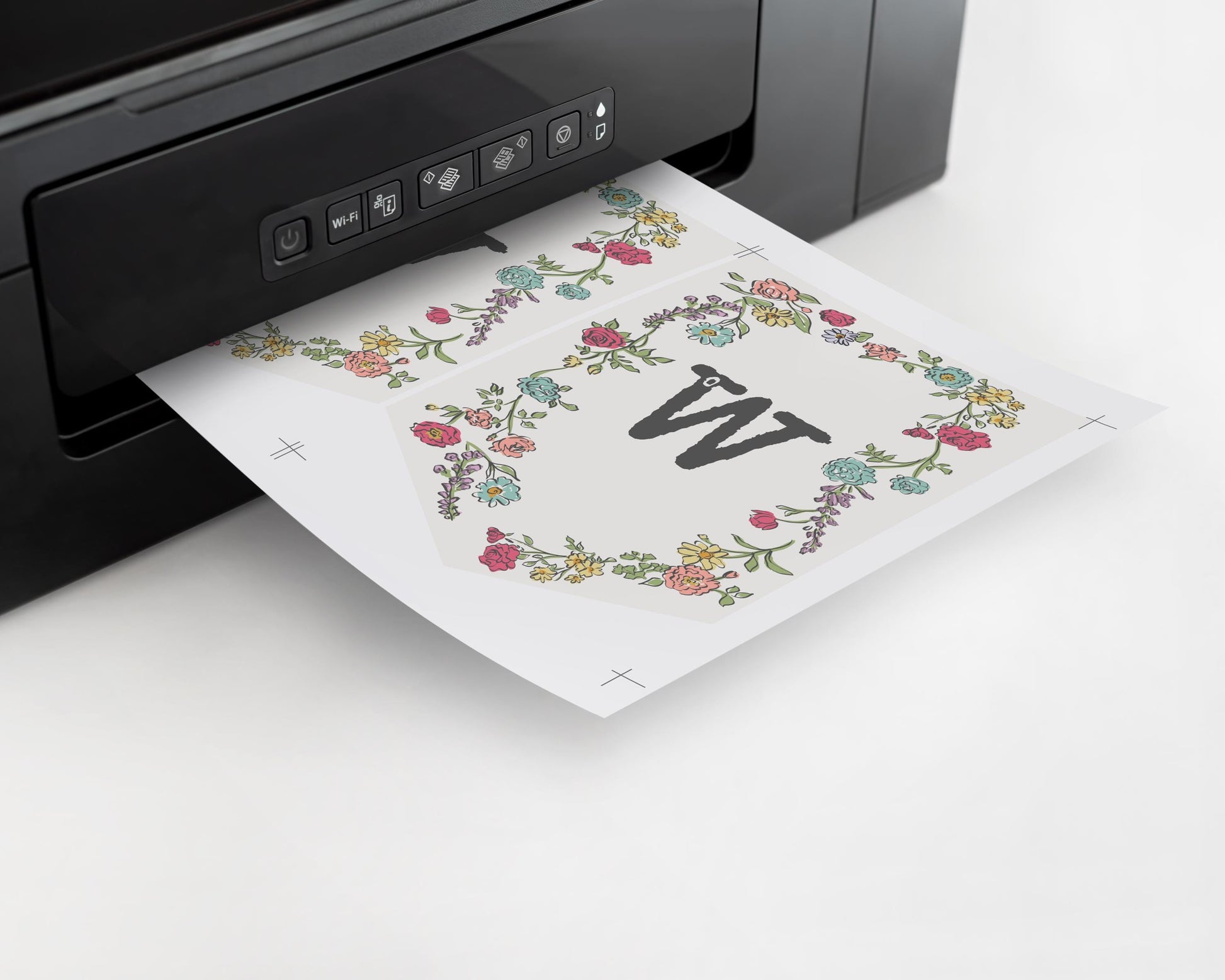 Summer Garden Party Baby Shower Banner Template, Bright Floral Baby in Bloom Baby Sprinkle Girl, Coquette Summer Wildflower Bouquet WP1058