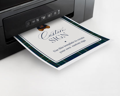 Preppy Bear Custom Sign Template, We Can Bearly Wait Old Money Baby Shower, Beary First Tartan Plaid Birthday Party, Polo Club Party WP1079