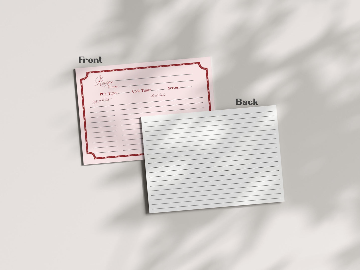 Perfect Match Recipe Card Bridal Shower Template, Match Made In Heaven Bridal Shower, Matchbox Theme Bridal Brunch WP1084