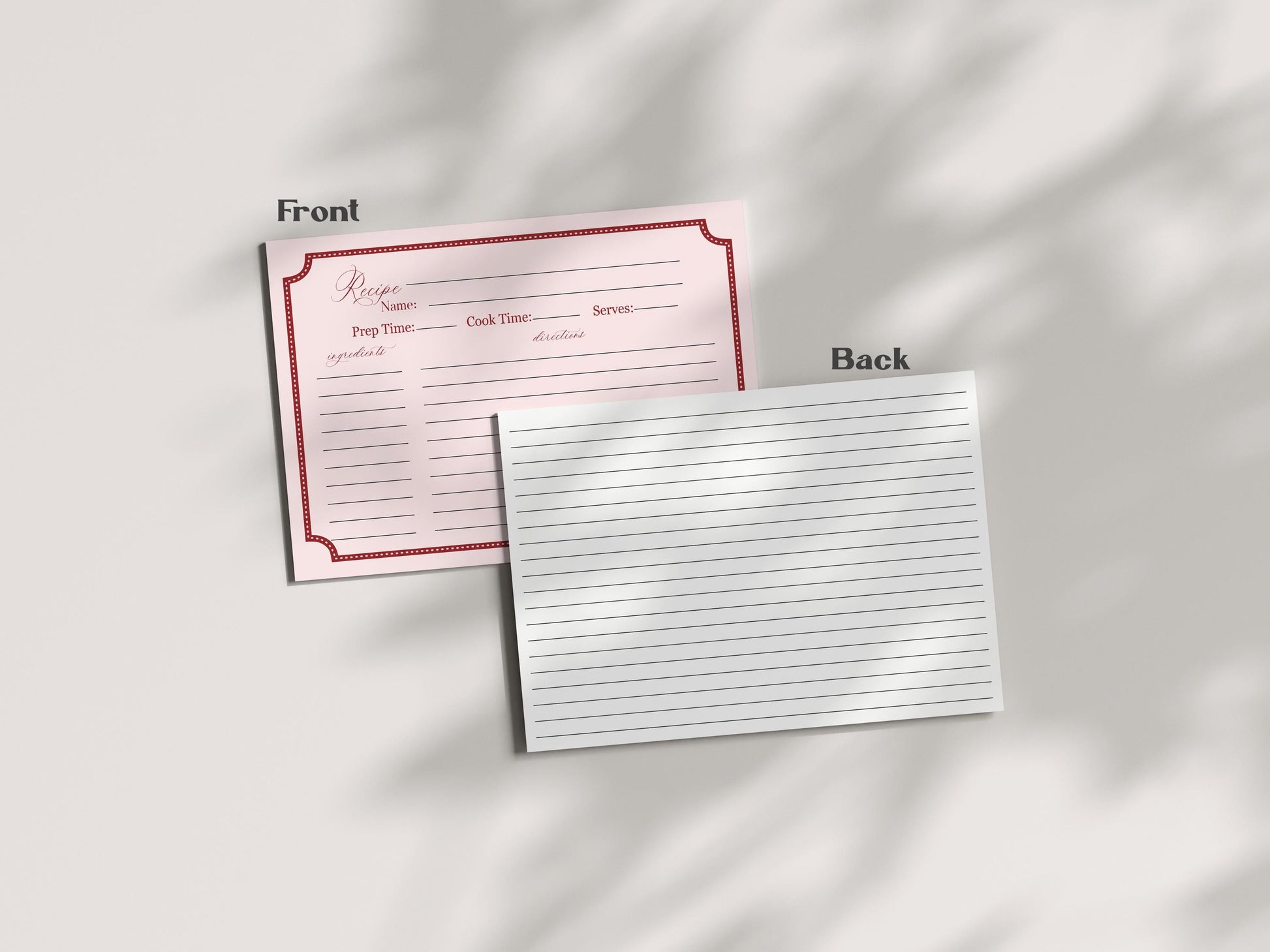 Perfect Match Recipe Card Bridal Shower Template, Match Made In Heaven Bridal Shower, Matchbox Theme Bridal Brunch WP1084