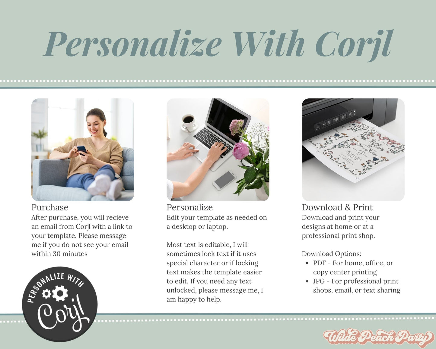 Espresso Martini Striped Rehearsal Dinner Template Bundle, Old Money Love is Brewing Night Before Dinner, Modern Vintage Coffee Cafe WP1091