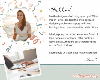 Espresso Martini Striped Bridal Shower Template Bundle, Old Money Love is Brewing Bridal Brunch, Perfect Match Modern Vintage Party WP1091