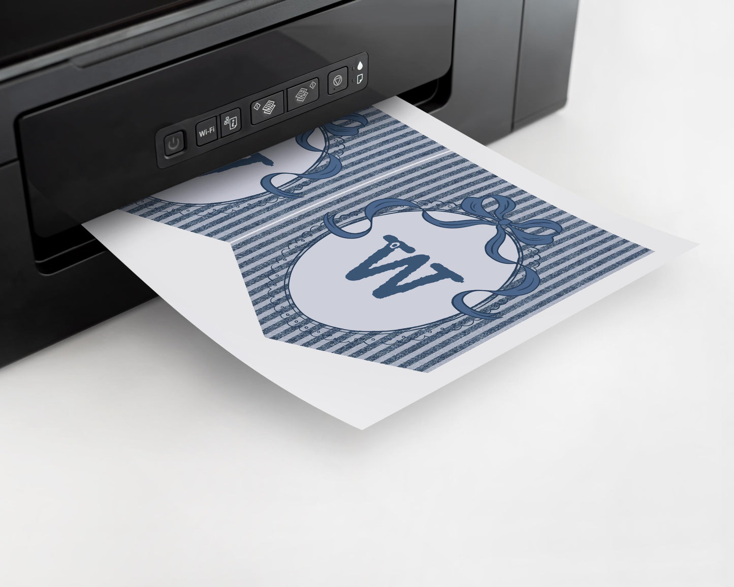 Blue Jean Baby Shower Banner Template, Denim Baby Sprinkle, Americana Brunch with Mom to Be WP1089