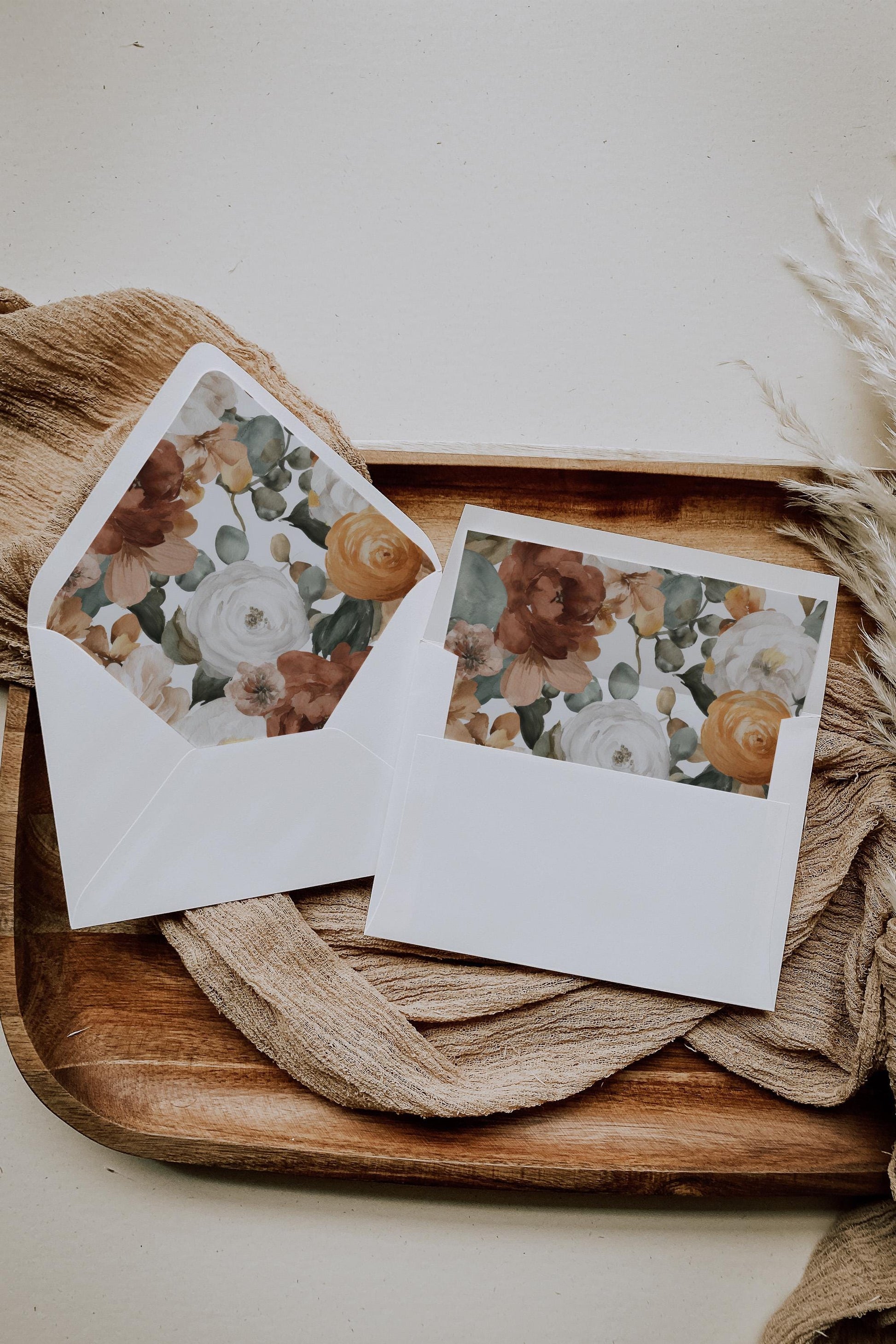 Espresso Floral Envelope Liner Template, Old Money Love Brewing Bridal Shower, Night Before Rehearsal, Modern Vintage Wedding WP1091