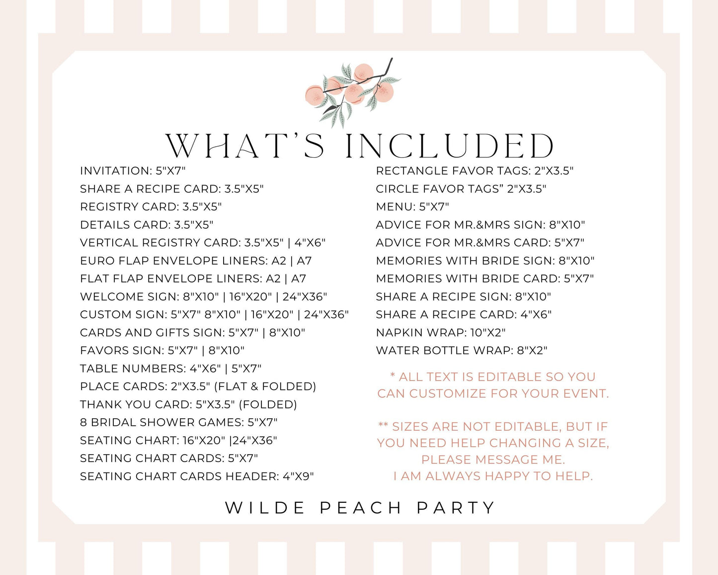 Espresso Martini Striped Bridal Shower Template Bundle, Old Money Love is Brewing Bridal Brunch, Perfect Match Modern Vintage Party WP1091