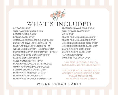 Espresso Martini Striped Bridal Shower Template Bundle, Old Money Love is Brewing Bridal Brunch, Perfect Match Modern Vintage Party WP1091