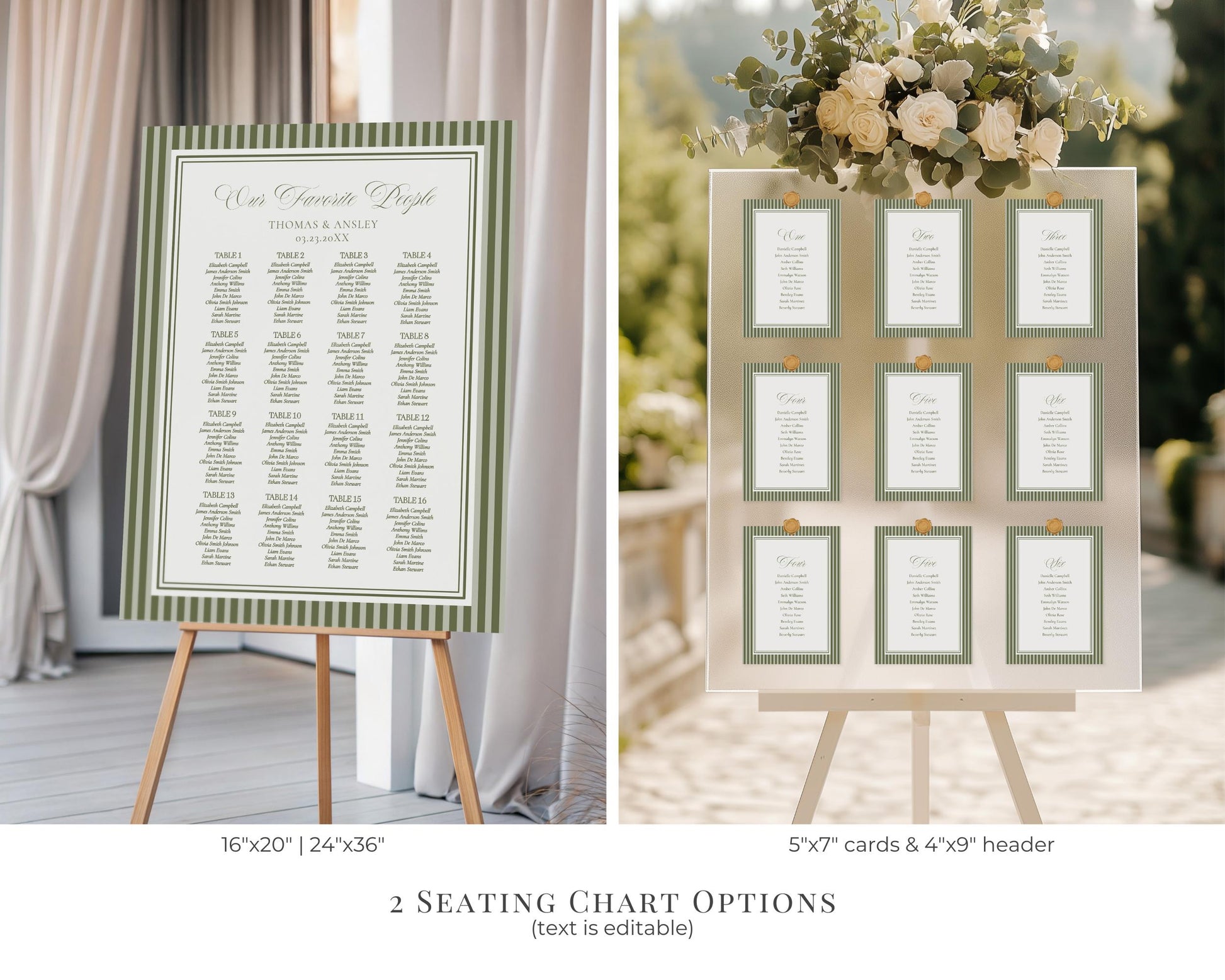 Martini Striped Baby Shower Bundle Printable Template, Olive Green Theme Baby Sprinkle, A Tini Little One Brunch with Mom to Be WP1092