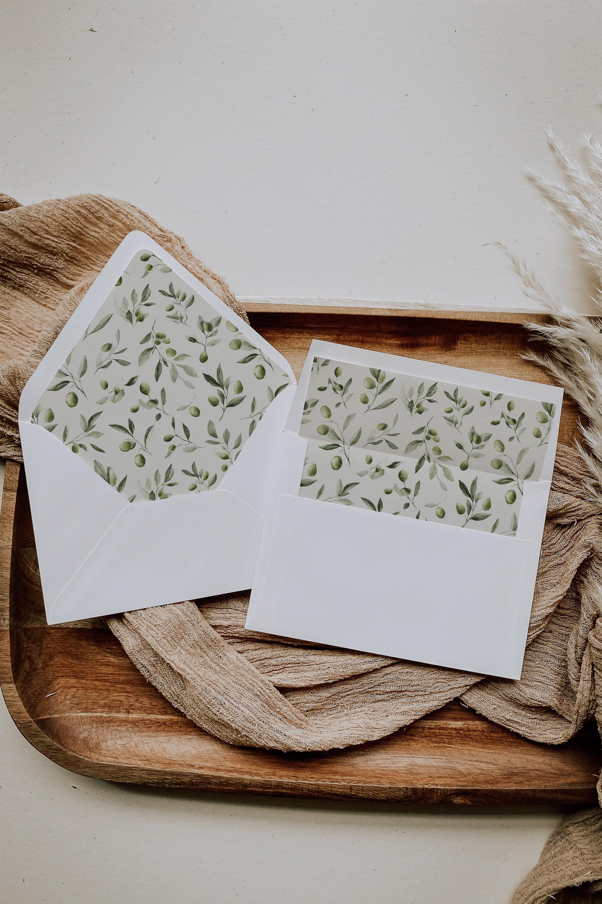 Martini Striped Envelope Liner Template, Old Money Bridal Shower, Olive Green Wedding, Modern Vintage Night Before Rehearsal Dinner WP1092