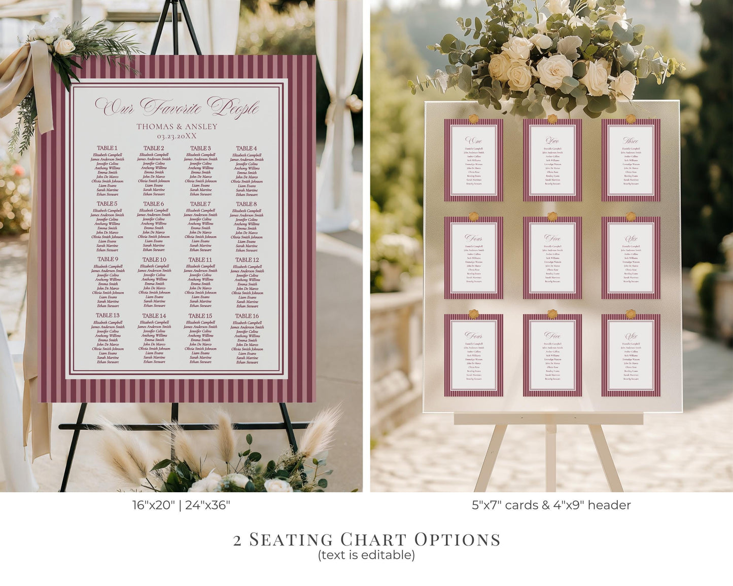 Wine Striped Bridal Shower Template Bundle, Burgundy Old Money Vino Before Vows Bridal Brunch, Modern Vintage Brunch with Bride WP1093