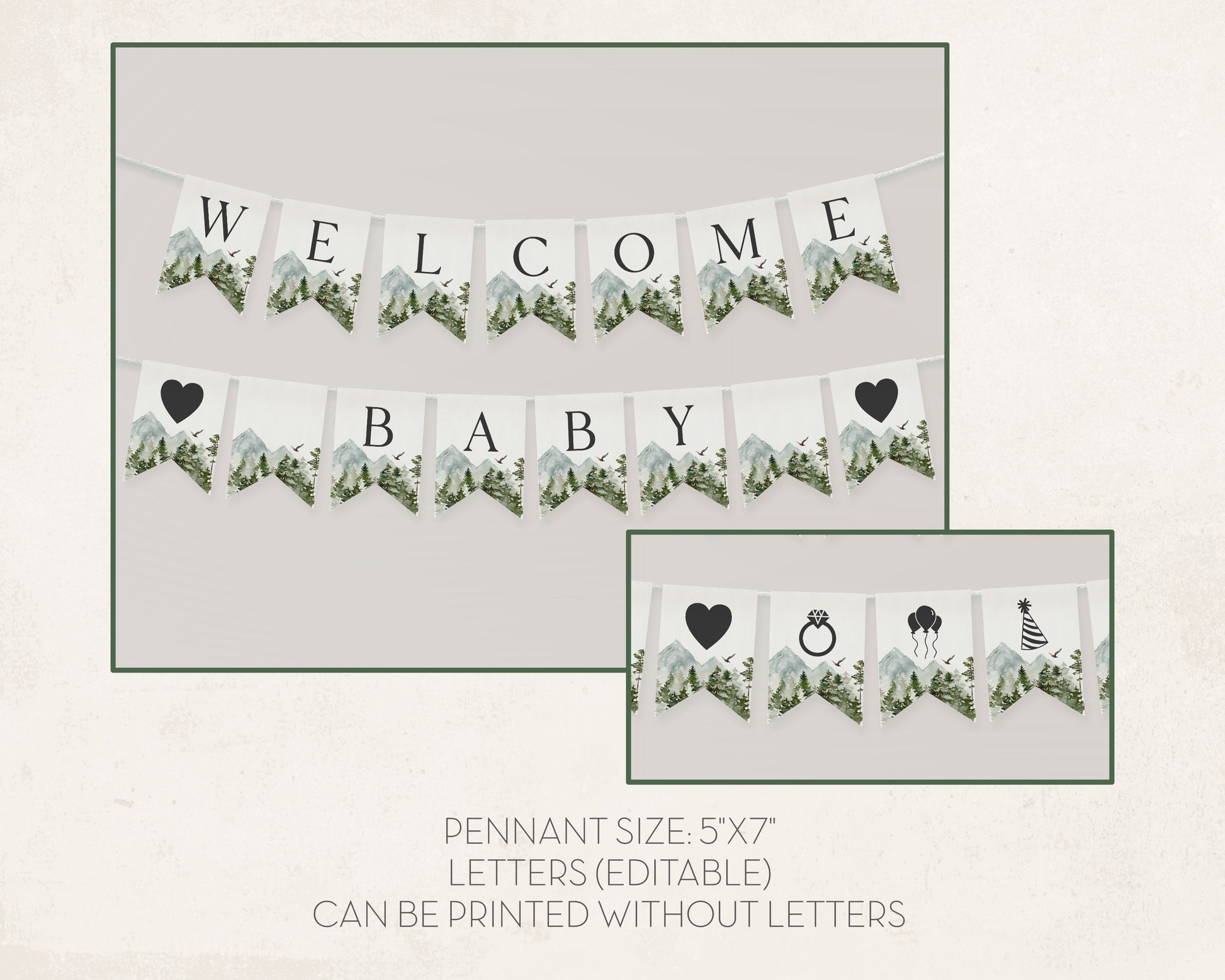 National Park Baby Shower Bundle Printable Template – Wilde Peach Party national-park-baby-shower-bundle-printable-template-wilde-peach-party