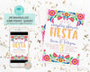 Fiesta Bridal Shower Party Bundle Printable, Engagement Shower, wedding shower invites, INSTANT DOWNLOAD, Editable Template, fiesta invite