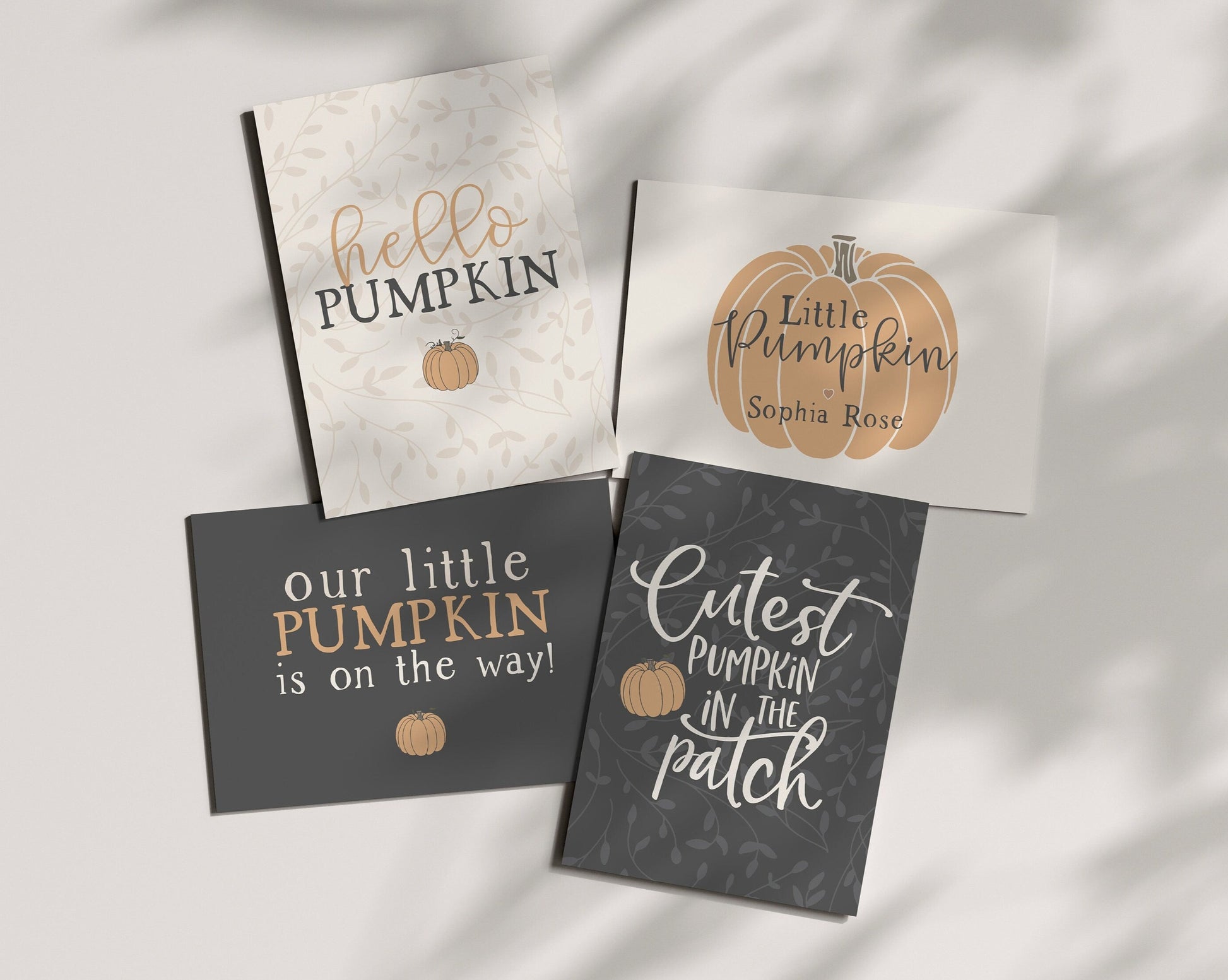 Little Pumpkin Party Signage Printable Party Decor, pumpkin baby shower decor, fall baby shower little pumpkin is on the way, gender neutral