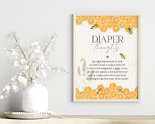  Honey bee baby shower diaper thoughts for baby