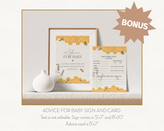 Honey Bee Baby Shower Bundle Printable, Gender Neutral Babee Shower Invitation, Printable games Bumble Bee Baby Shower Package, Mommy to bee