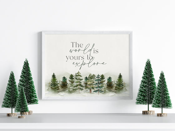 Forest Woodland Baby Shower Party Signage Printable Decor, lumberjack winter baby shower decor boy baby shower, adventure awaits baby shower