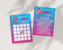  Ombre pool party 21st birthday game, and bachelorette party game, lingerie bingo, 21+ games