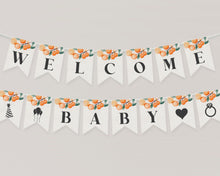  A little cutie is on the way citrus baby shower banner, personalized banner little cutie decor, orange baby shower, gender neutral shower