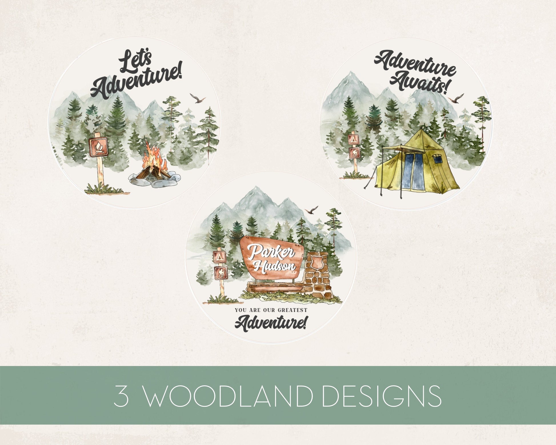 National Park Cupcake Toppers Printable Template – Wilde Peach Party national-park-cupcake-toppers-printable-template-wilde-peach-party