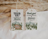 National Park Thank You Favor Tags Printable Template, woodland outdoor birthday party favors, circle tag spring summer camping birthday