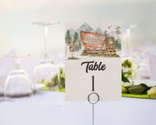  National Park Baby Shower or Birthday Party Table Numbers Instant Download, Printable, Woodland wedding decor, woodsy baby shower for boy