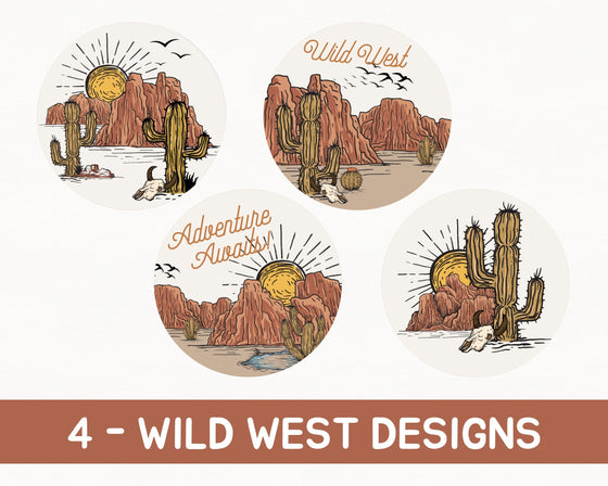 Wild West Theme Cupcake Toppers Printable, western rodeo baby shower for boy, texas party for little cowboy baby shower decoration, buckaroo