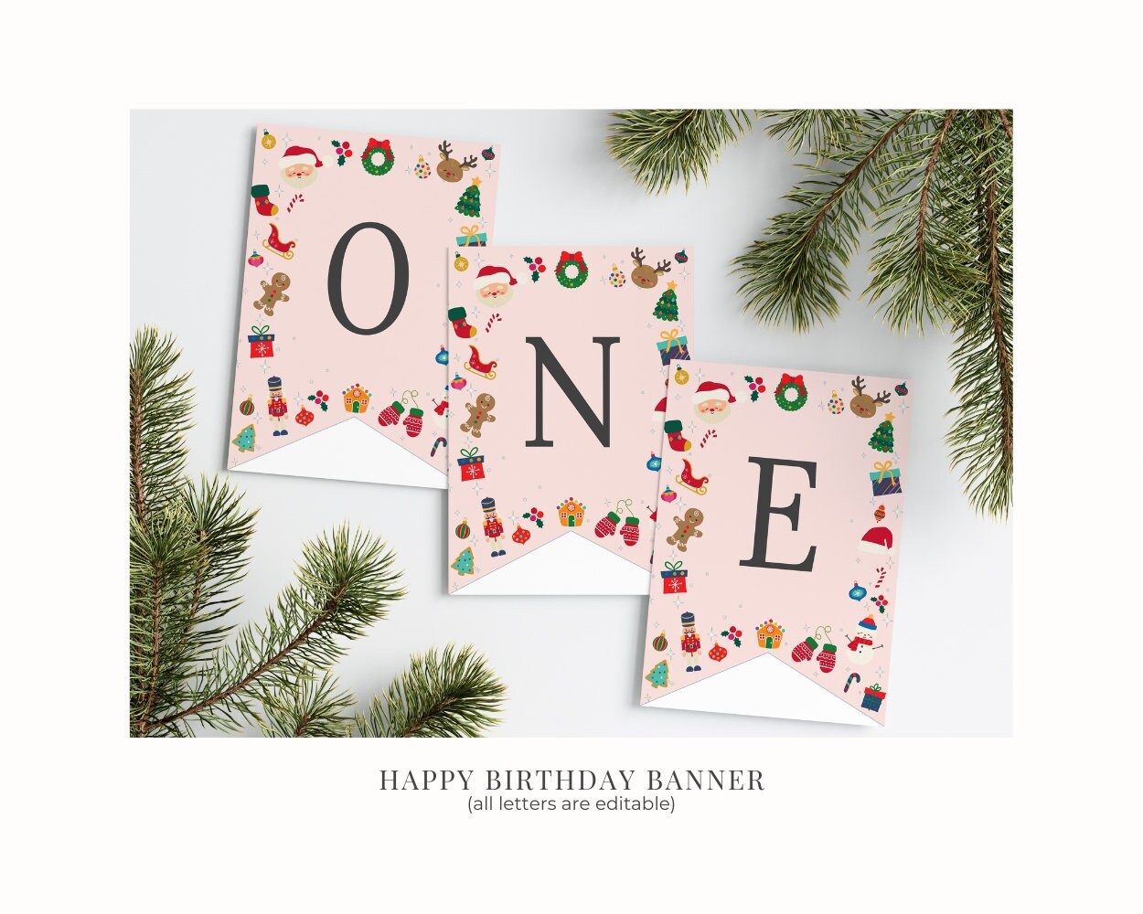 Pink Oh What Fun it is to be One First Birthday Bundle Printable Templ – Wilde Peach Party pink-oh-what-fun-it-is-to-be-one-first-birthday-bundle-printable-templ-wilde-peach-party