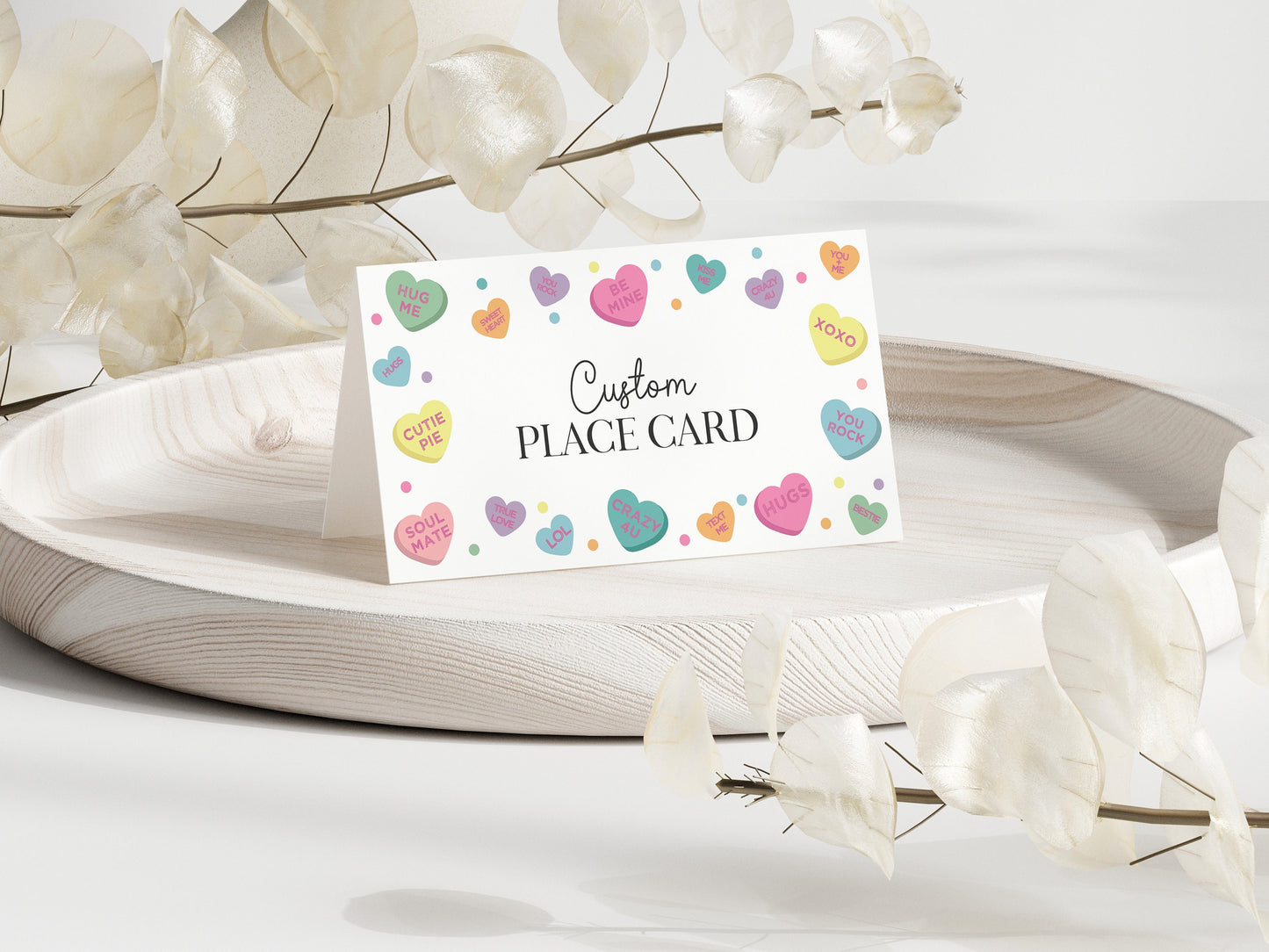 Little Sweetheart Candy Place Cards Printable for Girl Baby Shower or Birthday Party, instant download, February winter valentines party