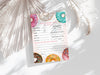 Donut Sprinkles Advice for Baby Cards Instant Download