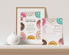 Donut Sprinkles Advice for Baby Cards Instant Download