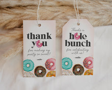  Donut Sprinkles Birthday or Baby Shower Favor Tags Instant Download, Donuts and Diapers Baby Sprinkle Sprinkled Donut Two Sweet One Birthday