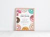 Donut Sprinkles Advice for Baby Cards Instant Download