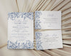Blue Chinoiserie Bridal Shower Invitation Bundle Printable Template, Something Blue Before I Do Spring Bridal Shower for Brunch With Bride